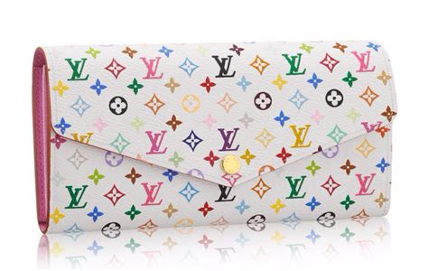 lv rainbow wallet|louis vuitton chain wallet.